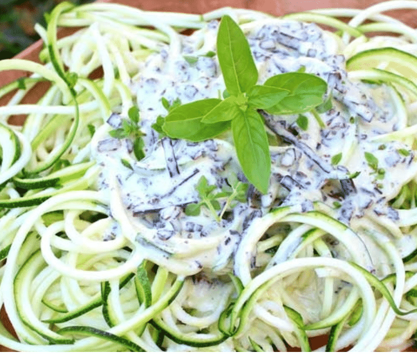 spaghettis courgette